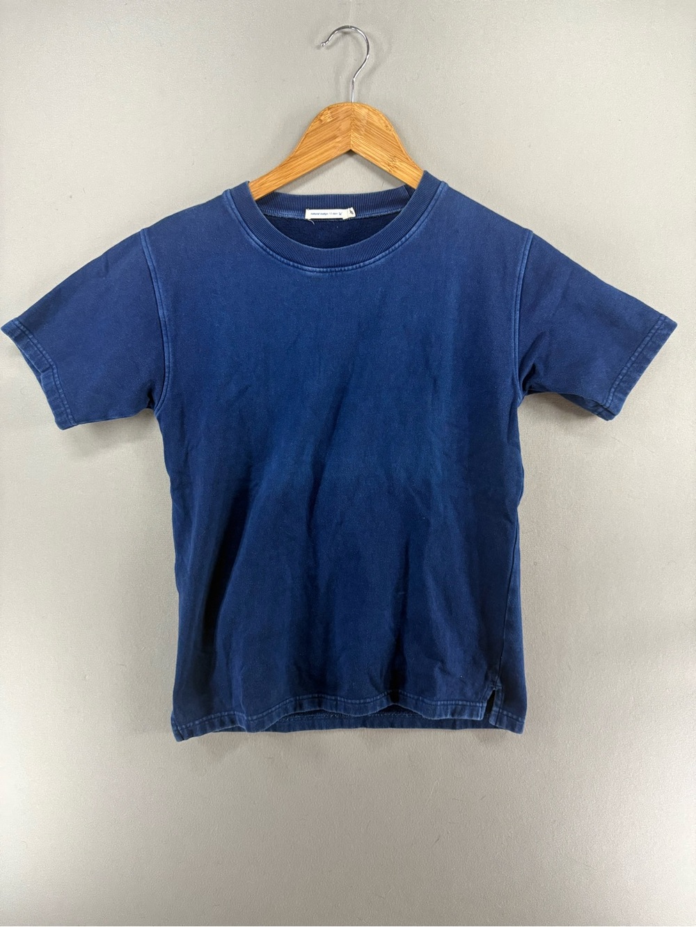 Industry Of All Nations Natural Indigo T-shirt Unisex US Size XSmall Navy